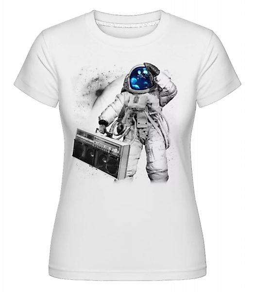 Ghettoblaster Astronaut · Shirtinator Frauen T-Shirt günstig online kaufen
