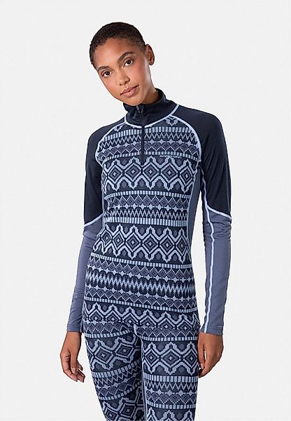 Kari Traa Funktionsshirt MALIA mit toller Musterung und Flatlock-Nähten günstig online kaufen