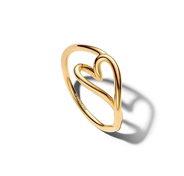Pandora Fingerring PANDORA Essence Damenring Herz, IP Gold günstig online kaufen