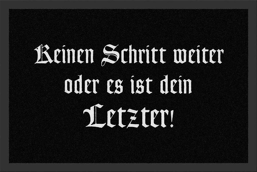 Fußmatte Fußmatte - Keinen Schritt weiter günstig online kaufen
