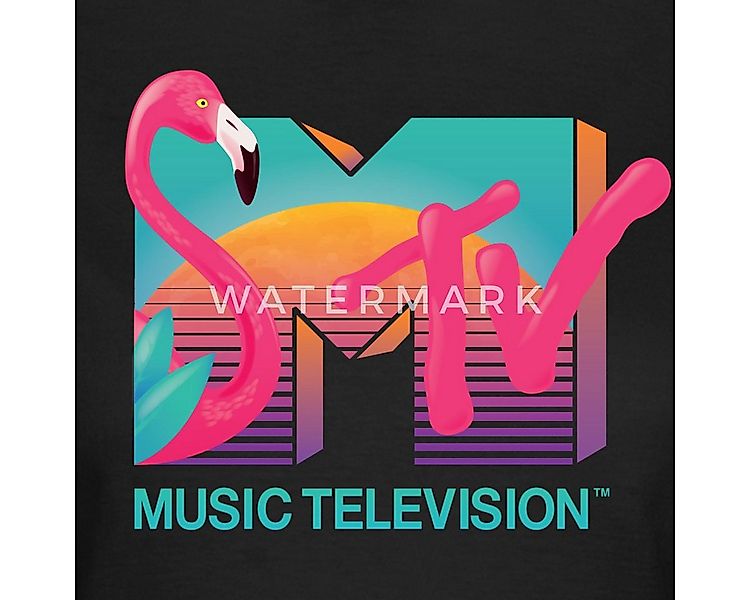 Spreadshirt T-Shirt MTV Music Television Flamingo-Logo Frauen T-Shirt (1-tl günstig online kaufen