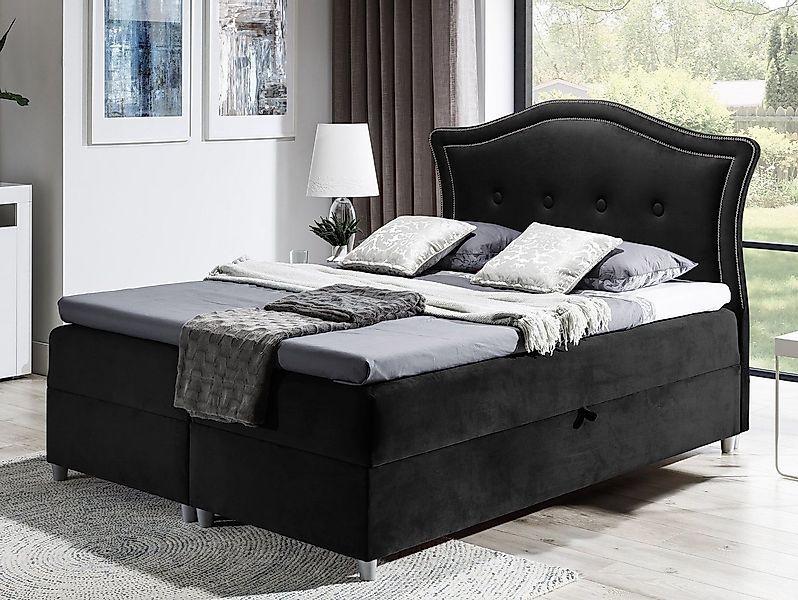 99rooms Boxspringbett Lulu (Schlafzimmerbett, Bett), Design günstig online kaufen