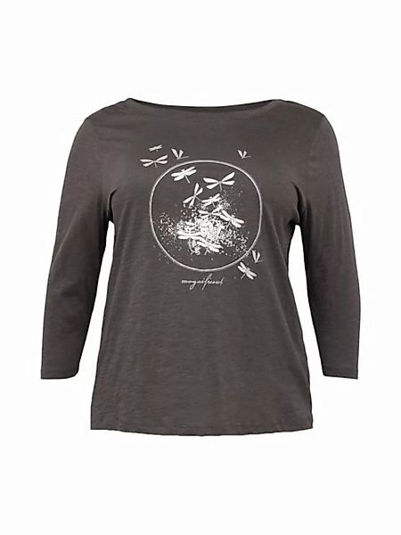 ONLY CARMAKOMA 3/4-Arm-Shirt KITTA (1-tlg) Plain/ohne Details günstig online kaufen