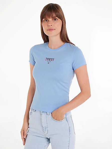 Tommy Jeans Curve T-Shirt "TJW SLIM ESSNTL LOGO 1 TEE EXT", Große Größen günstig online kaufen