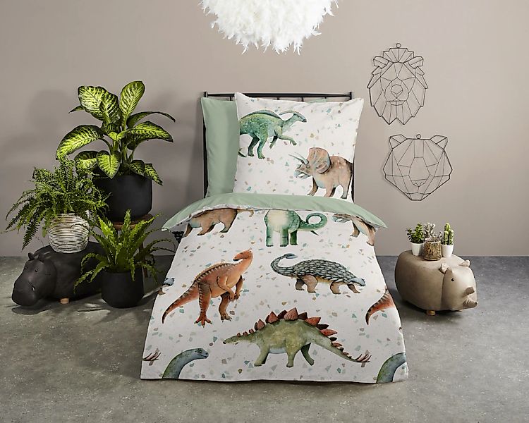 PURE luxury collection Kinderbettwäsche "Jura" 2 Stk. Mikrofaser, 135x200, günstig online kaufen