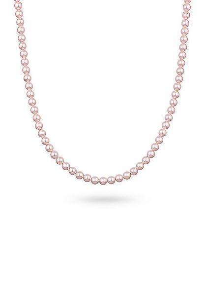 Nenalina Perlenkette Perlen von Swarovski® Rosa 925 Sterling Silber günstig online kaufen