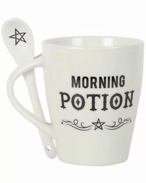 Morning Potion Gothic Lieblings Tasse mit Löffel Tassen weiß günstig online kaufen