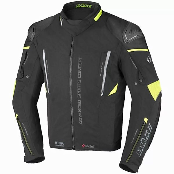 Büse Motorradjacke Büse Rocca Textiljacke Schwarz / Neon-Gelb 56 günstig online kaufen