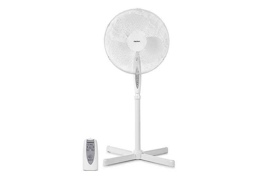Medion® Standventilator mit Fernbedienung LIFE E10 SF (MD 18795), 3 Stufen, günstig online kaufen