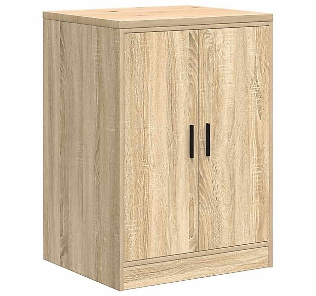 vidaXL Werkzeugschrank Garagen-Aufbewahrungsschrank Sonoma-Eiche Massivholz günstig online kaufen