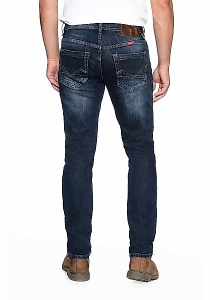 HERO by John Medoox 5-Pocket-Jeans "Portland Denim Slim Straight Stretch", günstig online kaufen