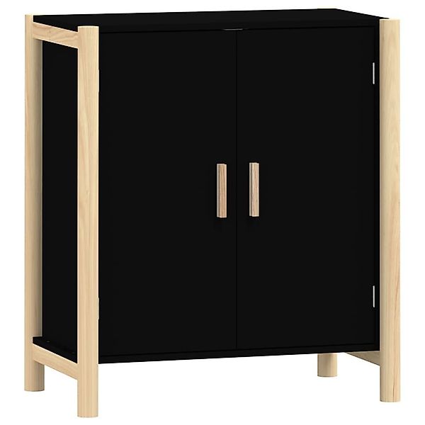 vidaXL Sideboard Sideboard Schwarz 62x38x70 cm günstig online kaufen