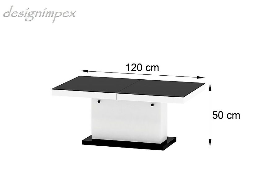 designimpex Couchtisch Design H-333 Matera Lux günstig online kaufen