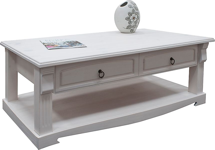 Home affaire Couchtisch »Anna«, (Gesamtmaße (B/T/H): ca. 120/65/43 cm), Kaf günstig online kaufen