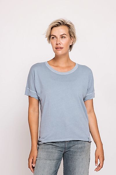 Zhrill Rundhalsshirt "RAHEL T-Shirt" vorgewaschene Optik, Regular Fit günstig online kaufen
