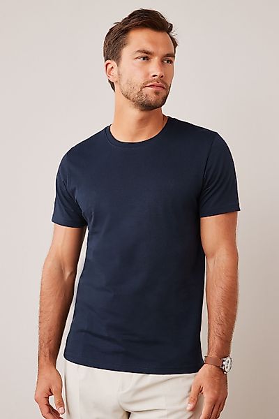 Next T-Shirt Essential T-Shirt mit Rundhalsausschnitt günstig online kaufen