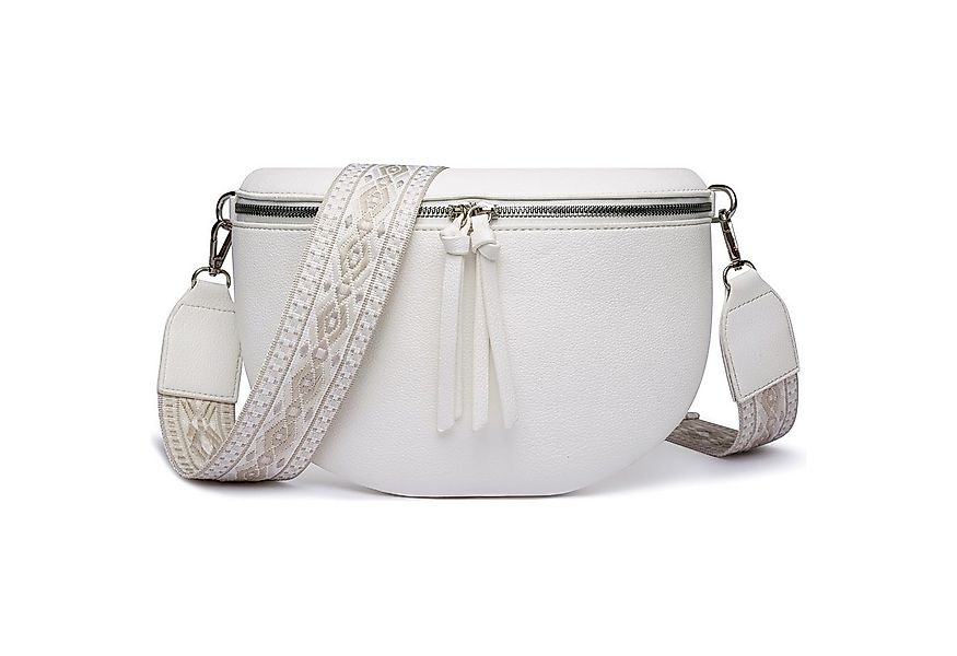 Fomax Bauchtasche aus Kunstleder, Damen Umhängetasche, mit Schulterriemen günstig online kaufen