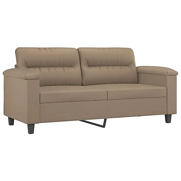 vidaXL 2-Sitzer-Sofa Cappuccino-Braun 140 cm Kunstleder 359587 günstig online kaufen