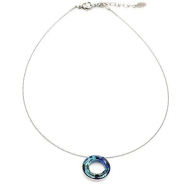 Sergio Engel Collier Cosmic Kette 02 Stahlseilkette mit edlem Kristall- Anh günstig online kaufen