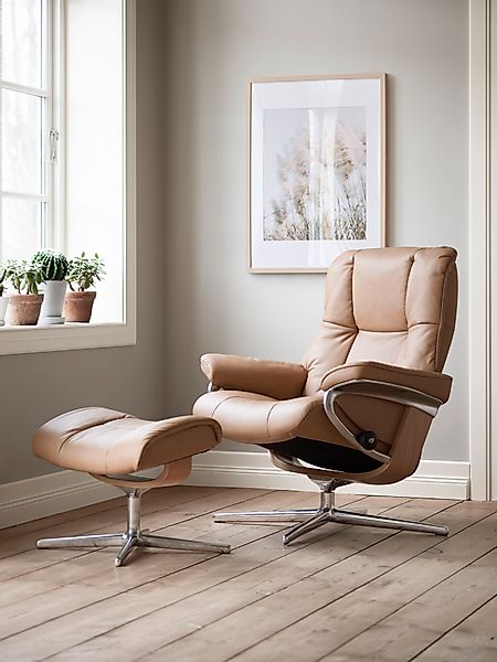 Stressless® Relaxsessel »Mayfair« Set, Relaxsessel mit Hocker, mit Hocker, günstig online kaufen