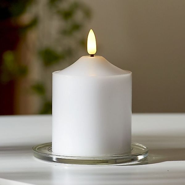 STAR TRADING LED-Kerze Flamme Echtwachs warmweiße günstig online kaufen