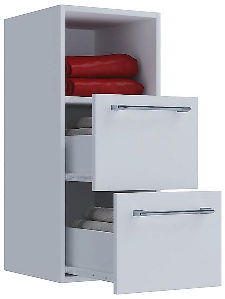 VCM Midischrank Holz Badmöbel Midischrank Badschrank Bad Badinos S günstig online kaufen