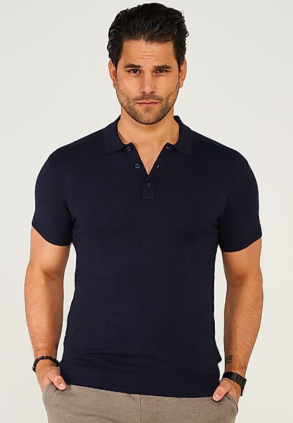behype Poloshirt "KP-100 Knit Polo" im klassischen Design günstig online kaufen