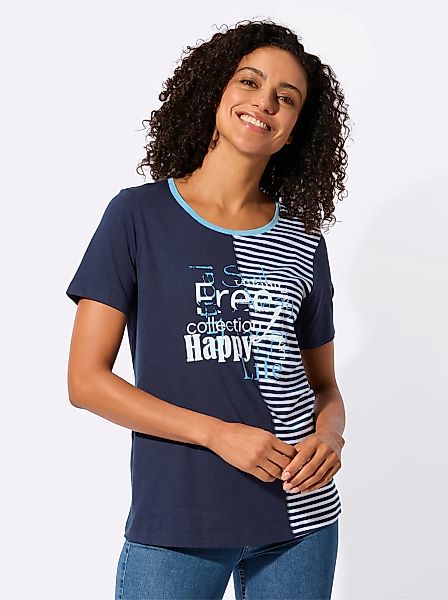 Casual Looks Rundhalsshirt "Rundhals-Shirt" 1 tlg. günstig online kaufen