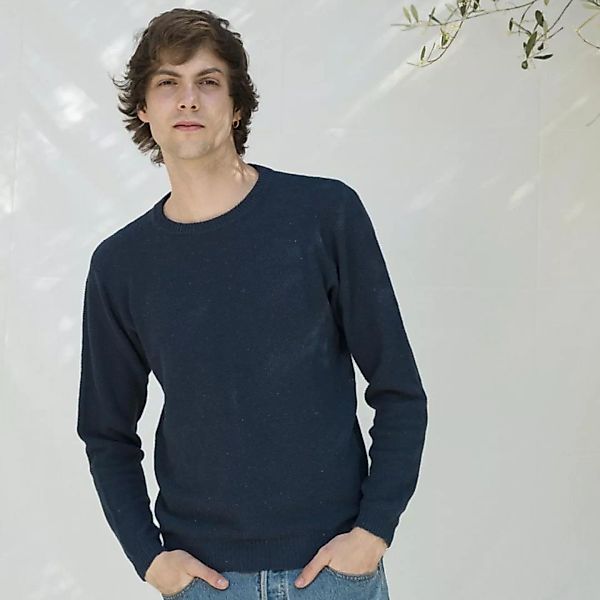 Recycelter Pullover Aus Denim-baumwolle Gino günstig online kaufen