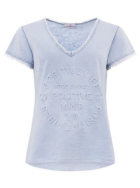Zwillingsherz T-Shirt Damen T-Shirt Positive Mind in verschiedenen Farben A günstig online kaufen
