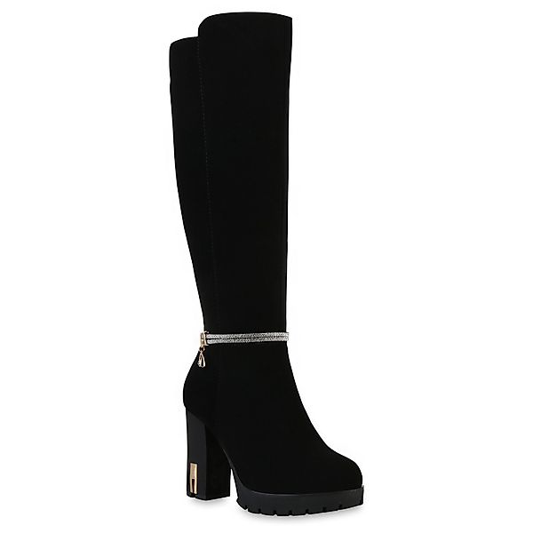 VAN HILL 841339 High-Heel-Stiefel Schuhe günstig online kaufen