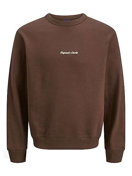Jack & Jones Sweatshirt JORNORREBRO EMB SWEAT CREW aus Baumwollmix günstig online kaufen