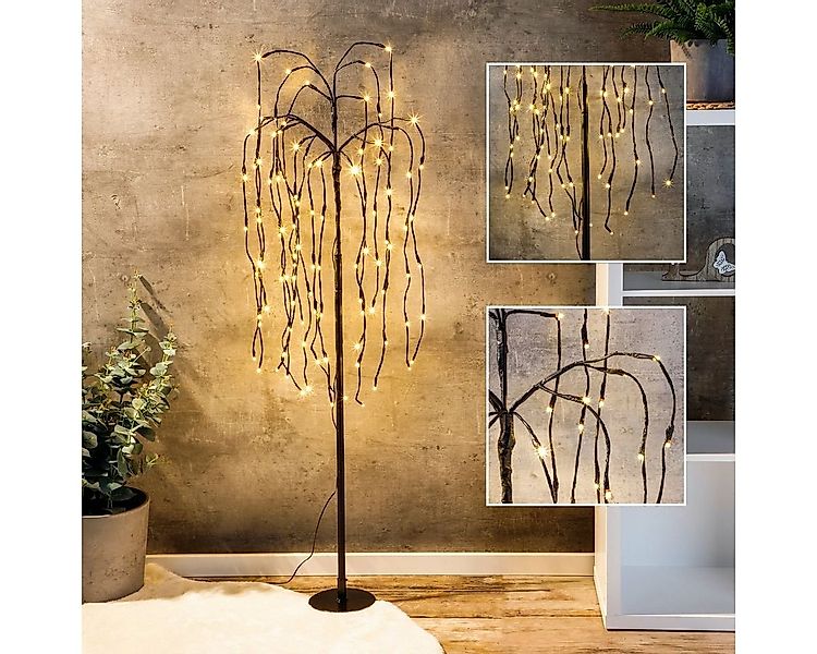Gravidus LED Baum 108 LED Lichterbaum Leuchtbaum Dekobaum Weide beleuchtet günstig online kaufen