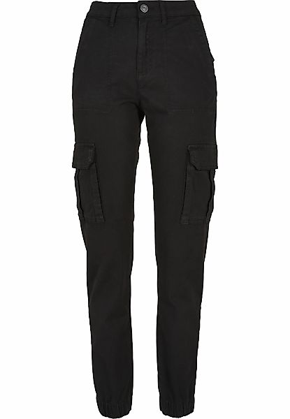 URBAN CLASSICS Stoffhose "Urban Classics Damen Ladies Cotton Twill Utility günstig online kaufen