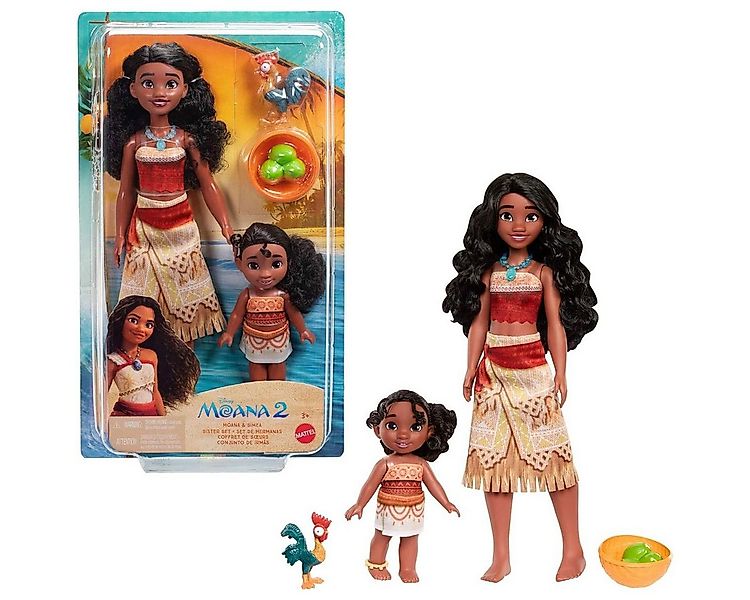 Mattel® Stehpuppe Mattel JBT66 - Disney Vaiana 2 - Schwesternset – Gemeinsa günstig online kaufen