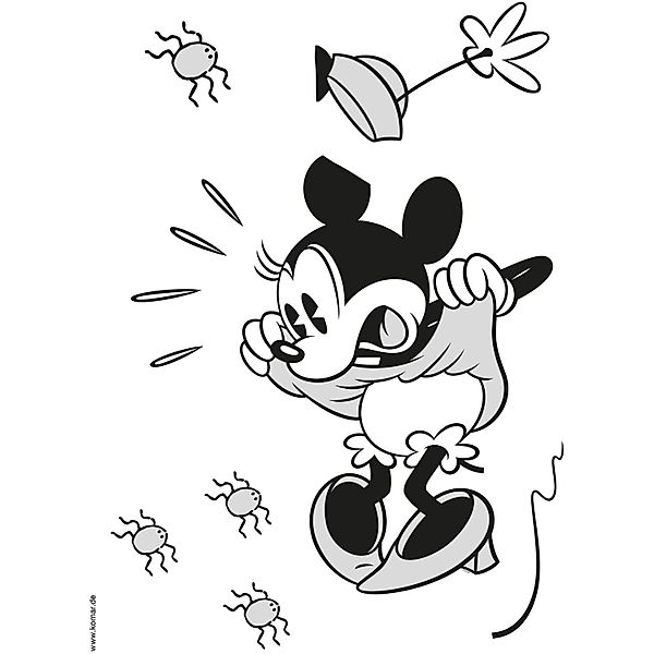 Deco-Sticker Minnie Scream 50 x 70 cm günstig online kaufen