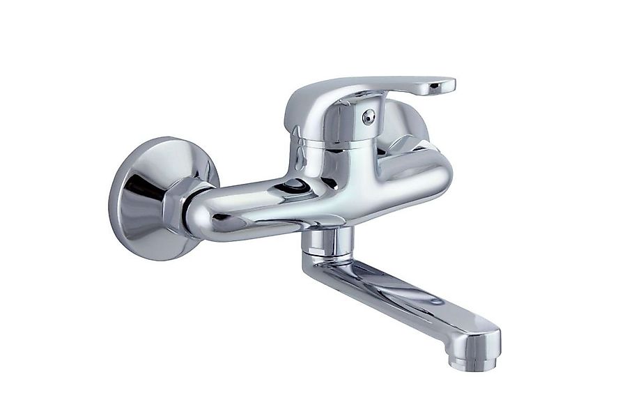Hydroland Waschtischarmatur Joker Wandarmatur kurzer Auslauf, günstig online kaufen