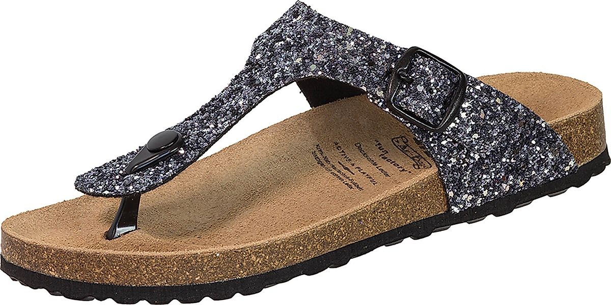 Lico Bioline Zehenpantolette grau Glisto Sandale günstig online kaufen