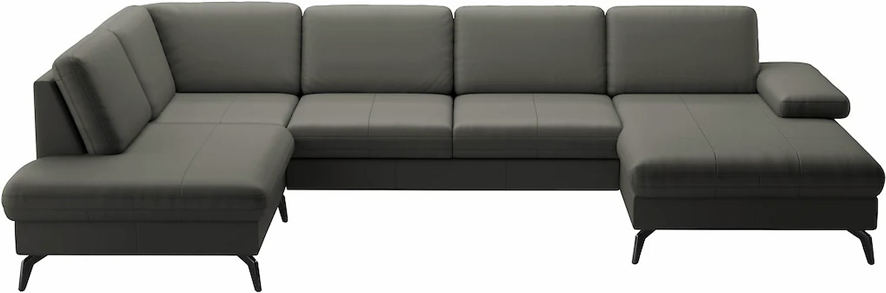 sit&more Wohnlandschaft »Morris U-Form, inkl. Sitztiefenverstellung« wahlwe günstig online kaufen