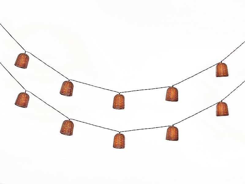 LUXFORM LED-Lichterkette »Luxform Solar Rattan« 1 Stk.-flammig LED-Lichterk günstig online kaufen