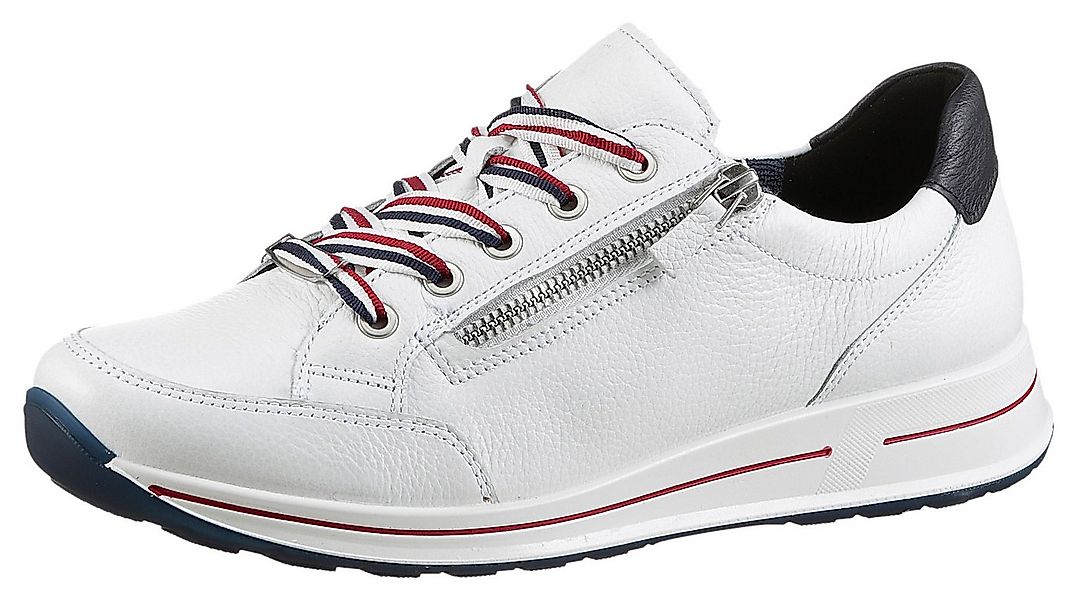 Ara OSAKA Sneaker Freizeitschuh, Halbschuh, Schnürschuh mit Reißverschluss, günstig online kaufen