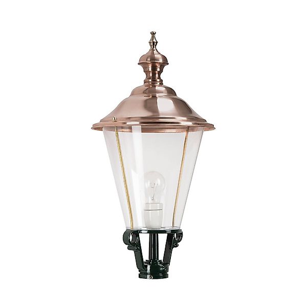 Wegeleuchte K3b mit Kupferdeckel, grün günstig online kaufen