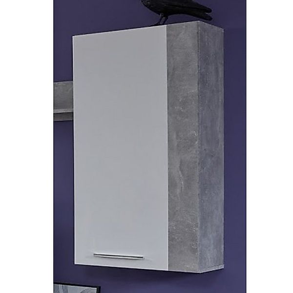 trendteam Hängeschrank Hängeschrank Stone Melamin Weiß günstig online kaufen