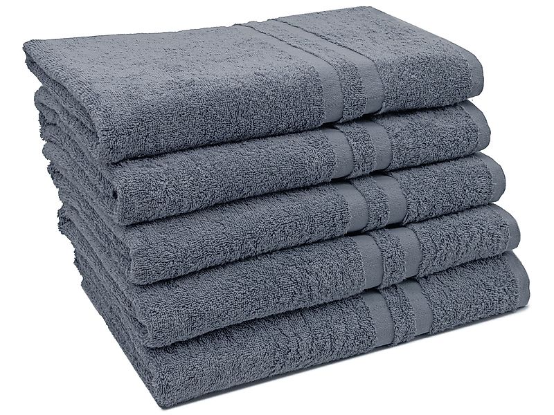 ZOLLNER Duschtücher, Walkfrottier (5-St), 70 x günstig online kaufen