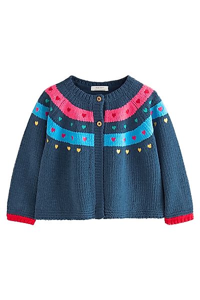 Next Strickjacke Strickjacke mit Herzmuster (1-tlg) günstig online kaufen