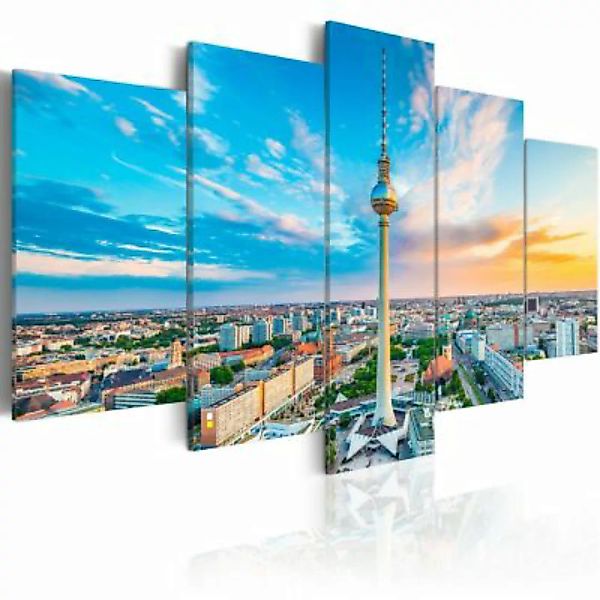 artgeist Wandbild Berlin TV Tower, Germany mehrfarbig Gr. 200 x 100 günstig online kaufen