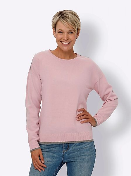 Classic Basics Strickpullover "Rundhals-Pullover" günstig online kaufen