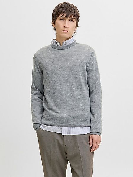 Jack & Jones Rundhalspullover JPRBLAMARK MERINO KNIT CREW NECK LN Wolle, re günstig online kaufen
