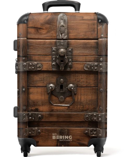 NoBoringSuitcases.com© Hartschalen-Trolley mit leuchtende Räder - günstig online kaufen
