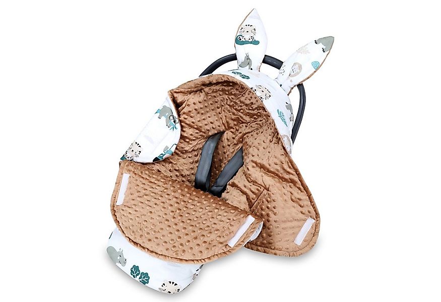 Einschlagdecke Einschlagdecke Babyschale Winter 80x87 cm - Fußsack Baby Dec günstig online kaufen